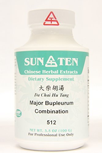 SUN TEN - MAJOR BUPLEURUM COMBINATION Da Chai Hu Tang 512 Concentrated Granules 100g by Baicao by SUN TEN Baicao