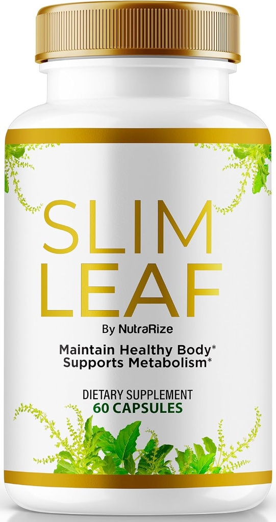 Slim Leaf Pills, Ultra-Pure Keto Formula, All Natural Keto Capsules for Daily Energy and Fitness Support, Slim Leaf Detox and Cleanse, Premium Keto Lifestyle, SlimLeaf (60 Capsules)