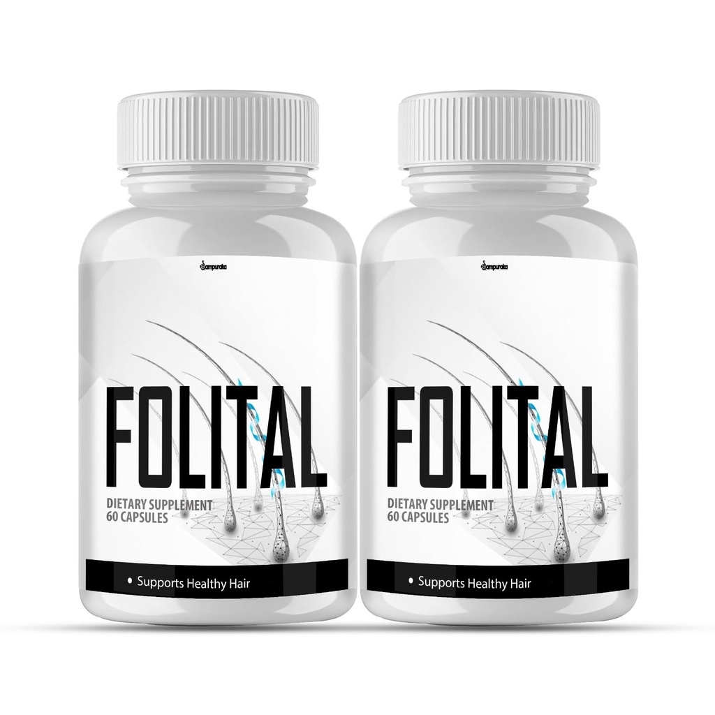 Folital New Advanced Formula Supplement - 2 Packs 60 Days Supply