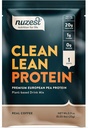 Nuzest - Pea Protein Powder - Clean Lean Protein, Premium Vegan Plant Based Protein Powder, Dairy Free, Gluten Free, GMO Free, Naturally Sweetened Protein Shake, Real Coffee, 1 Serving, 0.9 oz