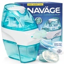 Navage® Starter Bundle – Nasal Irrigation System - Saline Nasal Rinse Kit with 1 Nose Cleaner and 30 SaltPods for Congestion Relief ($109 Value). Sinus Rinse for Clinically Proven Benefits