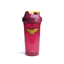 Smartshake Lite Justice League Protein Shaker Bottle 800ml – DC Comics Water Bottle, Leakproof BPA Free Gym Shaker Bottle for Protein Shakes And Protein Powder - Wonder Women Logo