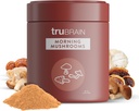 TruBrain Morning Mushrooms: Coffee Alternative with Superfoods & Adaptogens | USA-Grown Lion’s Mane, Chaga, Cordyceps, & Reishi Mushrooms | Natural Energy, Focus, and Immune Support