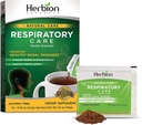 HERBION Naturals Respiratory Care Herbal Granules 10 Ct, for The Whole Family, Healthy Respiratory Function, Relieves Cough, 10 Count, Pack of 1