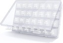 TookMag Monthly Pill Organizer 28 Day Pill Box, Travel Medicine Pill Organizer, Large 4 Weeks 1 Month Pill Cases with Dust-Proof Container for Pills/Vitamin/Fish Oil/Supplements