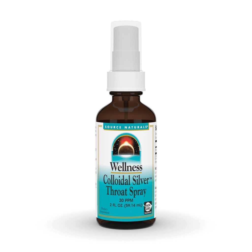 Source Naturals Wellness Colloidal Silver, 2 Fluid oz