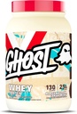 GHOST Whey Protein Powder, Marshmallow Cereal Milk - 2LB, 25G of Protein - Whey Protein Blend - ­Post Workout Fitness & Nutrition Shakes, Smoothies, Baking & Cooking - Soy & Gluten-Free