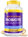 InnovixLabs Multi Strain Probiotics for Women & Men - Probiotic Supplement - 50 Billion CFU - Gut Health, Immune Support, Digestion, Lactobacillus Acidophilus, Prebiotics and Probiotics, 60 Capsules