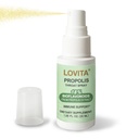 LOVITA Bee Propolis Throat Spray, 1 Fl Oz (30 mL), 30 Day Supply | 5:1 Extract with 18% Bioflavonoids, Alcohol-Free Antioxidant, Immune Support & Sore Throat Relief, Gluten-Free, Non-GMO