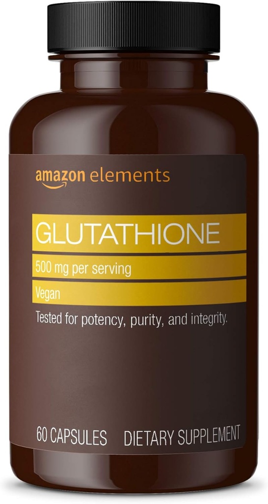   Elements Glutathione 500mg 60 Capsules