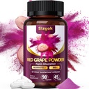 Piceid Resveratrol Supplement and NAD+ Cell Regenerator, Ultra High Purity & Bioavailable, Support Heart Health, Blood Flow, Cellular Energy Production & Metabolism, Red Grape Powder, 45 Day Supply-64