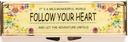 AmyZone Pill Organizer Weekly 7 Day Travel Portable Compact Pill Box Pill Case to Hold Vitamins/Tylenol/Fish Oil/Supplements/Meds/Tablet for Purse/Pocket(Follow Your Heart)