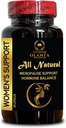 MENOPAUSE SUPPORT SUPPLEMENT - Helps Maintain Hormone Balance Well-Being for Women, blessed thistle supplement, trans-resveratrol supplement, dong quai menopause - 1 Bottle 60 Capsules