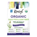 Konsyl USDA Organic Psyllium Husk Powder - 12oz, 60 Servings, Natural Unflavored Soluble Dietary Fiber Supplement - Fiber Prebiotic for Digestive Support and Gut Health - Sugar Free, Keto & Vegan