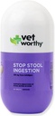 Vet Worthy Stop Stool Ingestion -Coprophagia - Dogs Supplement to Prevent Stool Eating - Dog Supplement with Yucca Schidigera, Parsley Leaf, Chamomile, Thiamine - Liver Flavor, 120 Chewable Tablets