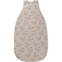 Woolino Merino Wool and Organic Cotton Ultimate Baby Sleep Sack - 4 Season Baby Wearable Blanket - Two-Way Zipper Adjustable Sleeping Bag - Universal Size (2-24 Months) - Teddy Bear