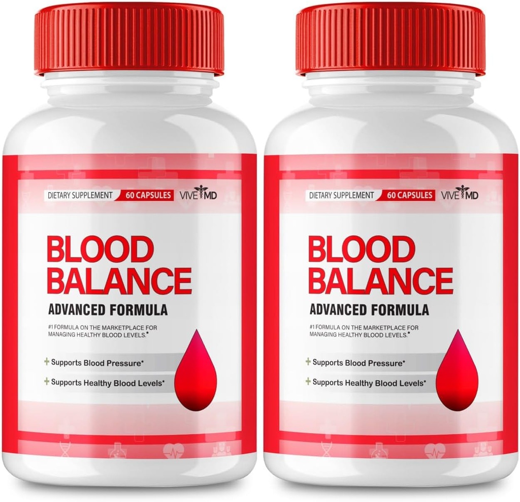 VIVE MD Blood Balance Supplement -Official Formula - Blood Balance Supplement, Extra Strength with Vitamin C, Turmeric Root Powder, Zinc Reviews (2 Pack)