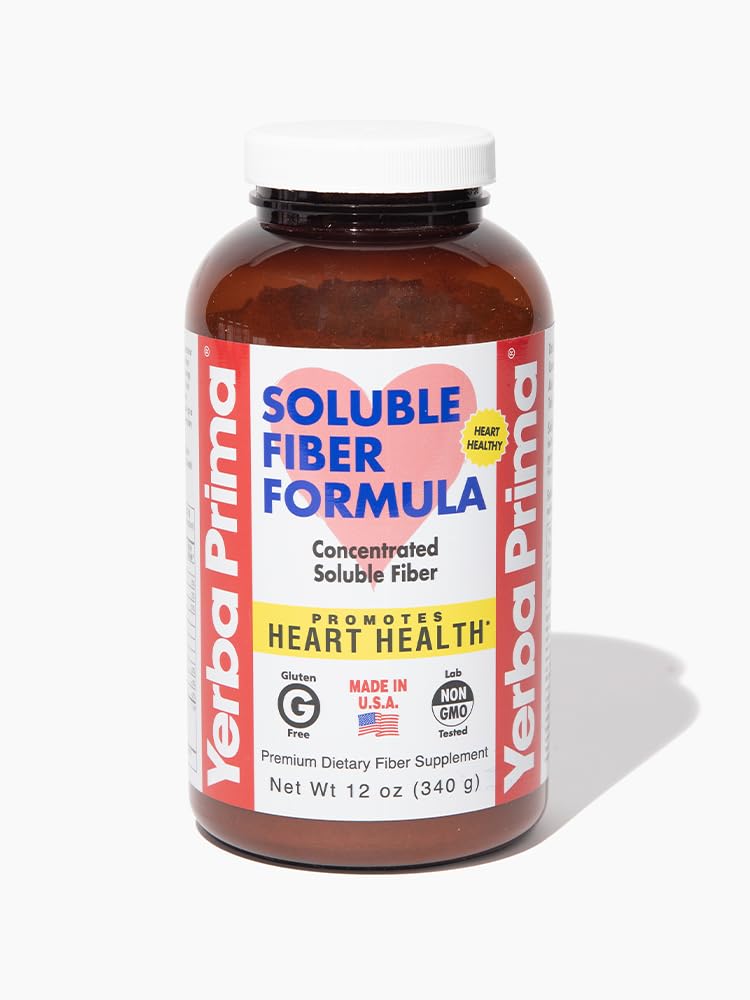 Yerba Prima Fiber Powder Soluble Form, 2 Pack
