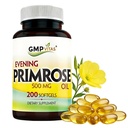 Evening Primrose Oil 500mg, 200 Softgels, Cold-Pressed with 45mg GLA, Non-GMO, Made in USA, Supports Women’s Hormonal Balance & Skin Health