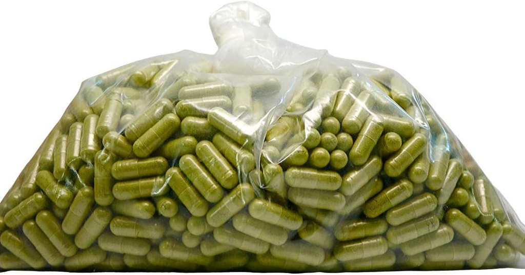 High Potency Organic Neem Leaf Capsules 1500mg – Bulk 1000 Capsules – with Neem Leaf Extract – Natural Immune Support, Detox & Skin Health – Non-GMO, Vegan, Gluten-Free Herbal Supplement