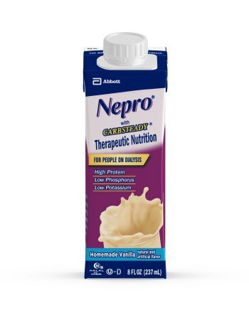 NEPRO CARB STEADY HOMEMADE VANILLA 8 OZ CONTAINERS