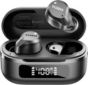 TOZO NC9 Hybrid Active Noise Cancelling Wireless Earbuds, 6 Mics ENC Clear Call, IPX8 Waterproof, in Ear Bluetooth 5.3 Headphones Stereo Bass Ear Buds 59H Playtime with LED Display 32 EQs via APP