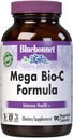 Bluebonnet Nutrition Mega Bio-C Formula Vegetable Capsules, High Potency Buffered Vitamin C, for Immune Health, Soy Free, Gluten Free, Non-GMO, Kosher, Dairy Free, Vegan, 90 Count