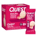 Quest Nutrition Frosted Cookies Twin Pack, Strawberry Cake, 1g Sugar, 10g Protein, 2g Net Carbs, Gluten Free, 16 Cookies
