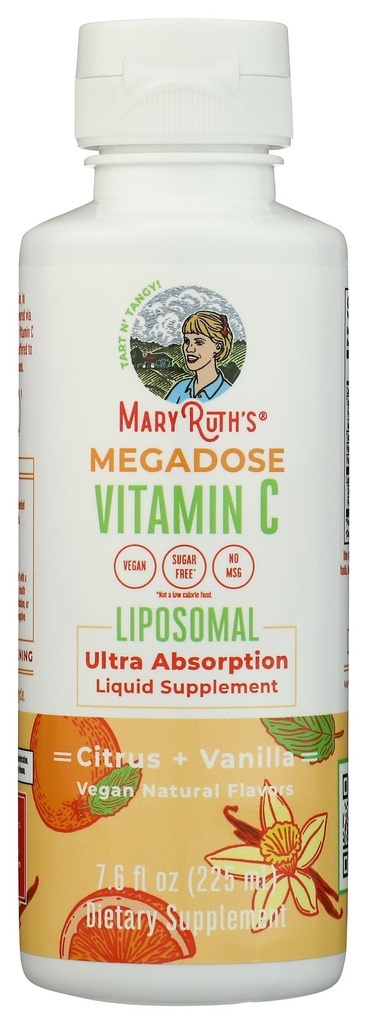 Mary Ruth's Megadose Liposomal Vitamin C, 7.6 FZ