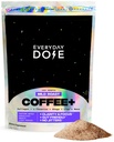 Everyday Dose Premium Adaptogenic Mushroom Coffee with Grass-Fed Collagen, Chaga, Lions Mane & L-Theanine for Better Focus, Energy, Digestion, Skin, and Immunity 30 Servings
