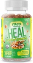 HEAL Mind & Body Recovery USDA Certified Organic Gummies – Natural Recovery Support, Vegan & Gluten-Free, Infused with Wild Turmeric, Wild Ceylon Ginger & Chaga (60 Gummies, HEAL)