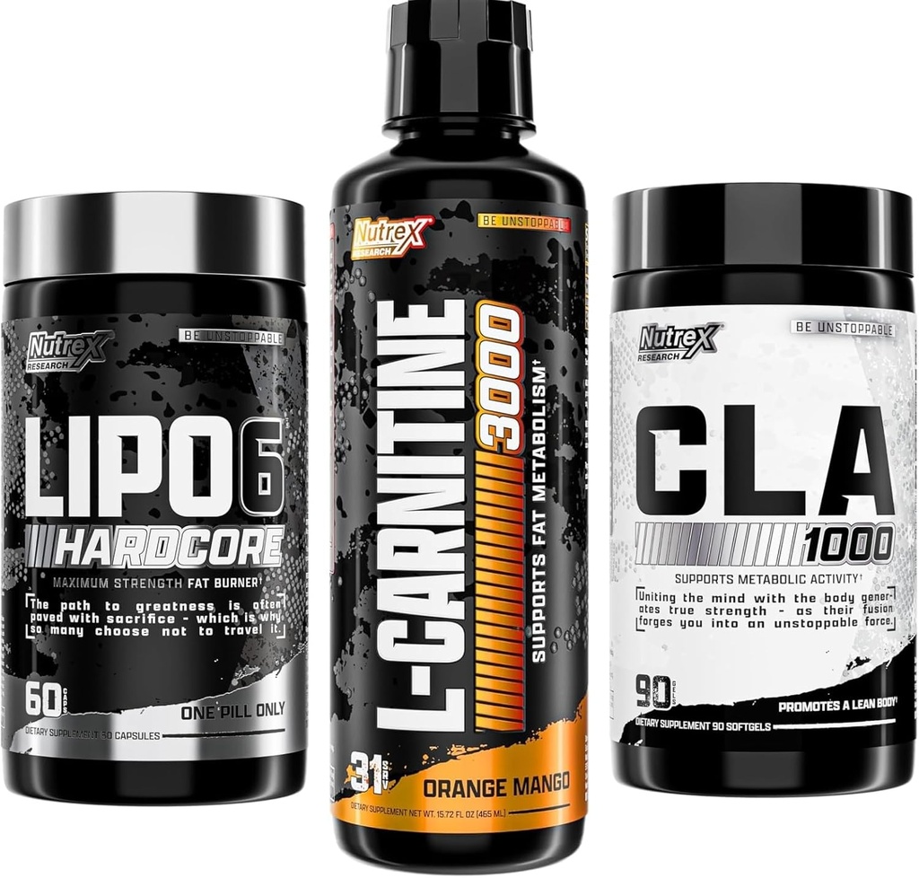 Nutrex Research Liquid Carnitine 3000 - Fat Burner and CLA