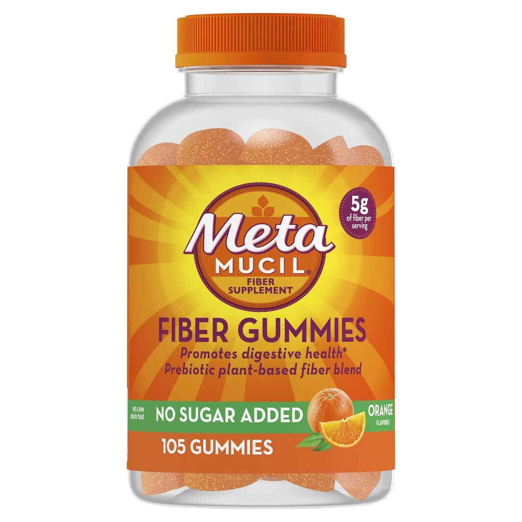 Metamucil, Fiber Gummies, 105 Count