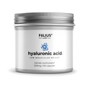 FOLIUS LABS Ultra High Purity Hyaluronic Acid Capsules 500mg - 95% Sodium Hyaluronate - Highly Purified and Bioavailable - Low Molecular Weight - Non-GMO Fermented - 120 Capsules
