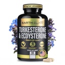 Turkesterone & Ecdysterone – Natural Testosterone Support, 2-in-1 High Potency Turkesterone Supplement for Men & Women with 95% Beta Ecdysterone - Made in USA & 3rd Party Tested - 180 Capsules