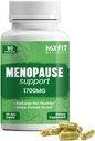 Menopause Supplements for Women - Natural Relief for Hot Flashes. Night Sweats, Weight Loss & Mood Swings - Hormone Balance & Perimenopause Support - Menopause Hot Flash Relief for Women, 90 Capsules