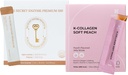 The Secret Enzyme Premium 100 (50 Sticks) & K-Collagen Soft Peach Collagen Jelly (30 Sticks) for Digestive Health, Skin Health