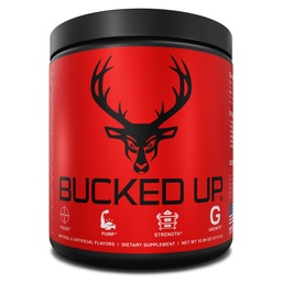 Bucked Up Pre Workout 6 Grams Citrulline, 2 Grams Beta Alanine, and 3 Other Registered trademarked Ingredients (Grape)