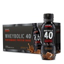 GNC AMP Wheybolic 40 - Chocolate - 14oz. (12 Bottles)