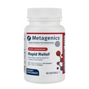 Metagenics Rapid Relief - Herbal Softgel with Turmeric & Boswellia - Supports Fast Relief for Muscle, Back & Joint Discomfort* - Drug-Free, Non-GMO, Gluten-Free - GMP Certified Facility - 60 Softgels