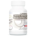Omvi Formulas, Kidney Support Supplement, White Kidney Bean Extract 1,200mg, Kidney Cleanse for Men and Women, Support for Normal Urinary Tract Health, 60Capsules