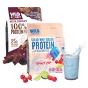 WILD SOCIETY Clear Isolate + Whey Concentrate Super Combo - Rocket Pop Clear Whey + Dutch Chocolate Whey Concentrate