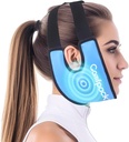 Wisdom Teeth Ice Pack Head Wrap with Ear Hole Design, FSA Eligible, Soft Face Ice Pack Reusable Gel Hot Cold Therapy for TMJ Pain Relief, Oral Surgery, Face Swelling, Tonsillectomy Recovery