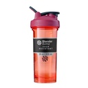 BlenderBottle Shaker Bottle Pro Series Perfect for Protein Shakes and Pre Workout, 28-Ounce, Full-Color Coral