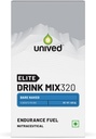 Unived Elite Drink Mix 320 | High Calorie Energy Drink | 2:1 Ratio & 80g Carbohydrates with 1705mg Essential Electrolytes | Endurance Athletes Sports Drink, Bare Naked, 6 Pack