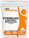 BulkSupplements.com Hypromellose Powder - Hydroxylpropyl Methylcellullose, Excipient & Thickening Agent - Food Grade & Vegan Alternative, 250g (8.8 oz) (Pack of 1)