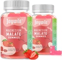Magnesium Malate Gummies 1000mg | Magnesium Malate Supplement with L-Theanine, CoQ10 & Vitamin B6 | High Potency Stress Relief & Muscle Support | Non-GMO, Vegan, Gluten-Free | 120 Gummies