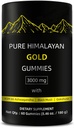 Pure Himalayan Gold Gummies | Rich in Ashwagandha, Gokshura Fulvic Acid 85 Micronutrients for Men, Women | No Added Sugar | Non-GMO | Natural Organic 60 Gummies Per Box