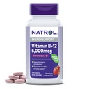 Natrol B12 Vitamins 5000 mcg, Fast Dissolve Vitamin B12 Supplement Supports a Healthy Nervous System and Energy Metabolism, 200 Tablets, Up to a 200 Day Supply