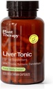 Plant Therapy Liver Tonic Herbal Supplement Capsules, Supports Liver Function, Detoxifying for Optimal Health, Naturally Boosts Energy Levels, 120 Vegetarian Capsules (4 month supply), Made in the USA